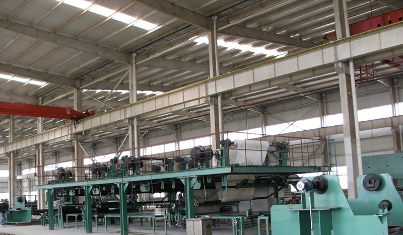 Belt forming machine