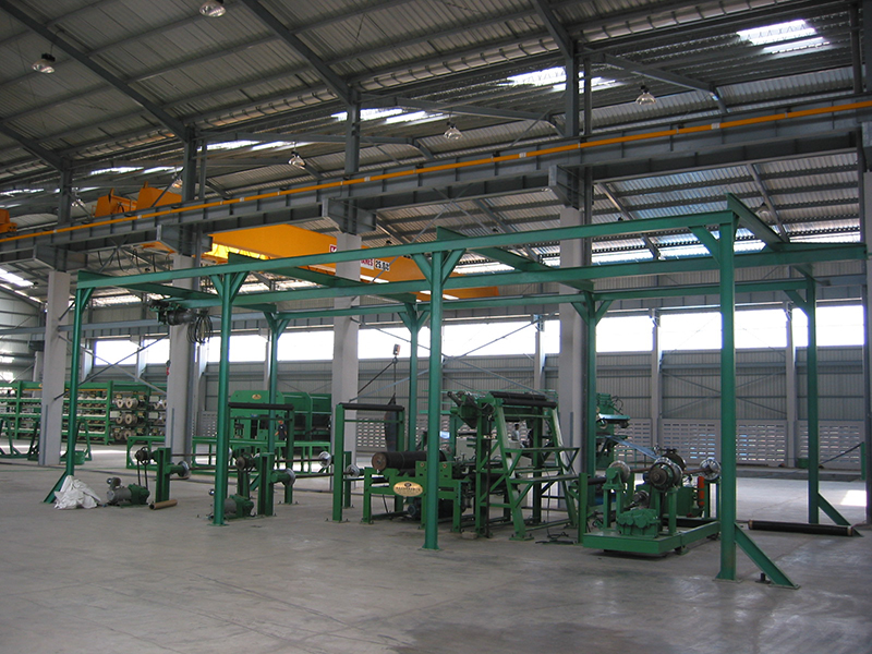 Chemical fiber cutting production line